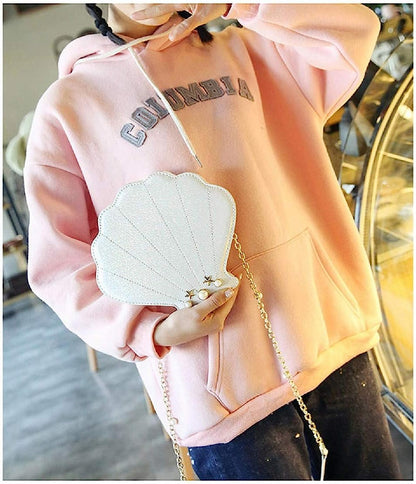 Barabum Latest Novelty Cute Shell Shape Shoulder Mini Bag for Women