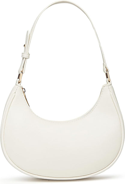 Barabum Shoulder Bag with Detachable Long Strap,Hobo Handbags Top Handle Vegan Leather Going Out Underarm Bag