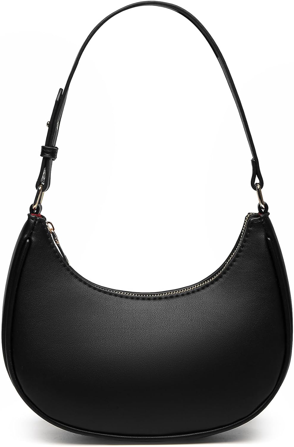 Barabum Shoulder Bag with Detachable Long Strap,Hobo Handbags Top Handle Vegan Leather Going Out Underarm Bag