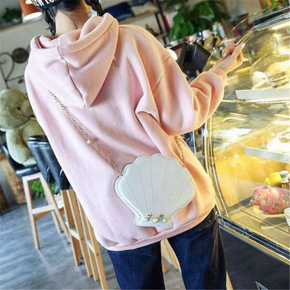 Barabum Latest Novelty Cute Shell Shape Shoulder Mini Bag for Women