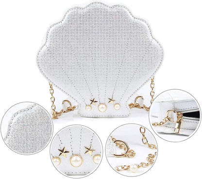 Barabum Latest Novelty Cute Shell Shape Shoulder Mini Bag for Women