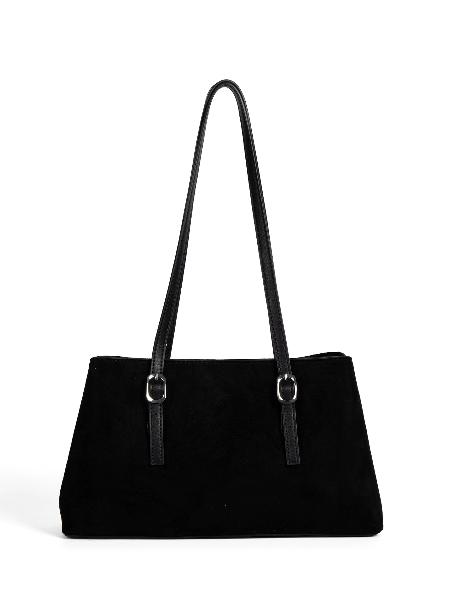 Barabum New Suede Shoulder Bag,Large Capacity Retro Underarm Tote Bag for Women