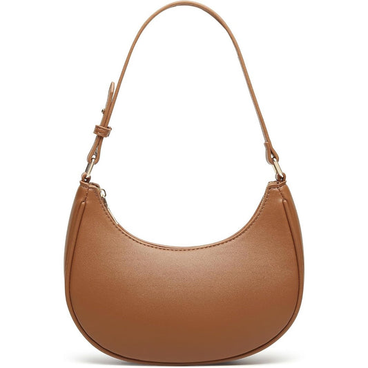 Barabum Shoulder Bag with Detachable Long Strap,Hobo Handbags Top Handle Vegan Leather Going Out Underarm Bag