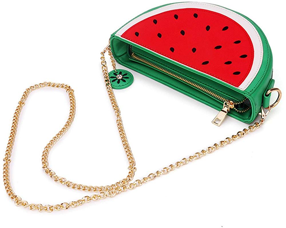 Latest Novelty Cute Watermelon Shape Crossbody Bag for Women