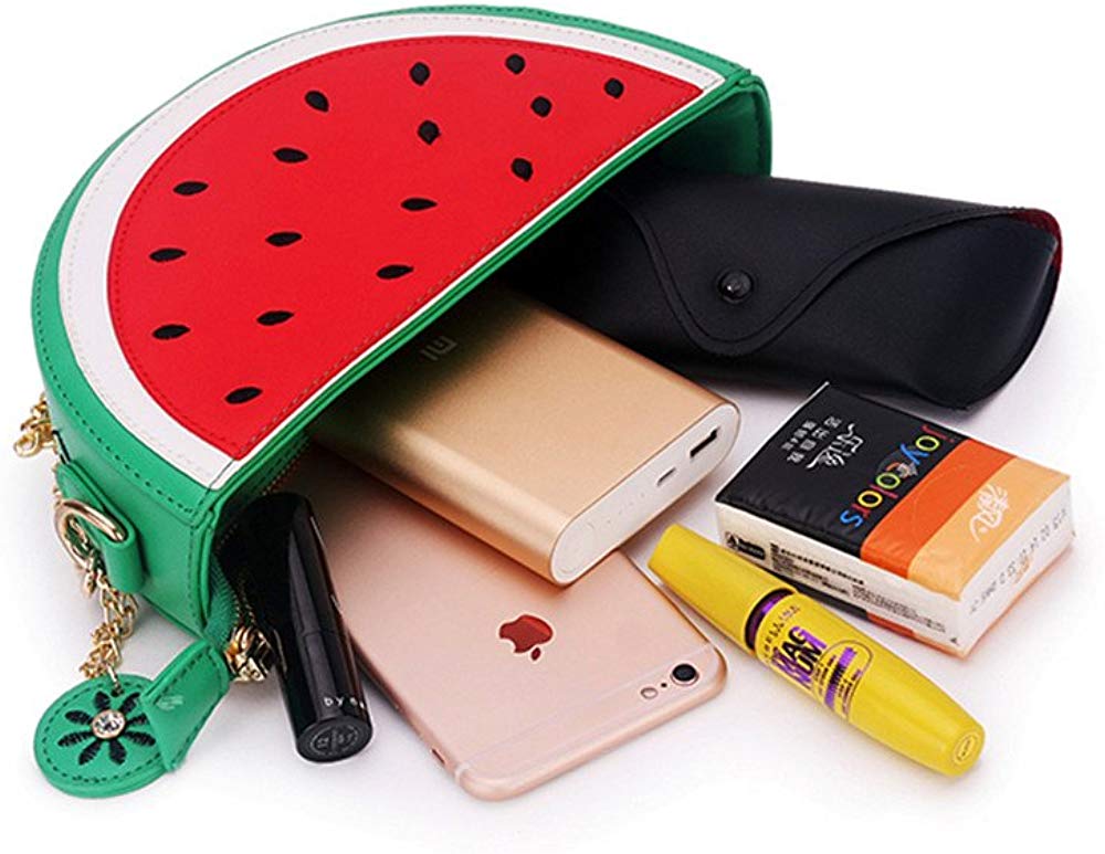 Latest Novelty Cute Watermelon Shape Crossbody Bag for Women