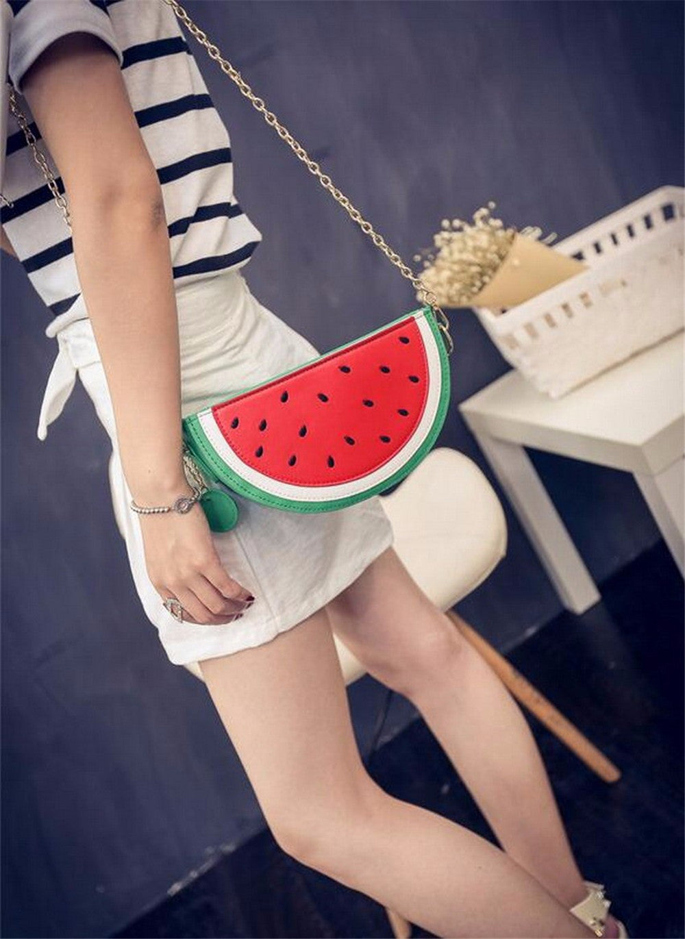 Latest Novelty Cute Lemon Shape Crossbody Bag for Women